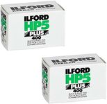 Ilford HP5 Plus Black and White Printing Film 35mm ISO 400 36 Poses 2-Pack