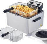 Tesslux Electric Deep Fryer with Ba