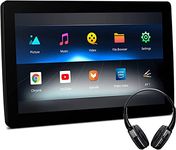 XTRONS Android 11 Car TV Headrest Monitor Tablet for Back Seat with 1 Bluetooth Headphone, 11.6 Inch Touch Screen Portable Video Player for Car, Support Mirror Link, Netflix/YouTube, 4K, WiFi, HDMI