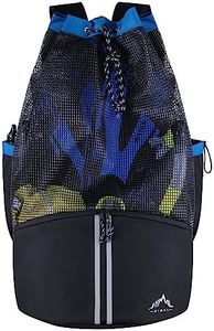 GoHimal Scuba Diving Bag, XL Mesh Backpack for Scuba Diving and Snorkeling Gear & Equipment, Holds Mask, Fins, Snorkel