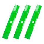 Youxmoto Mower Blade Fit for John Deere GY20852 LA130, LA140, LA145, LA155, LA165, X165, X166 145, 155C, D140, D150, D160, E140, E150, E160, E170, 48 Inch Cut Deck 3 Pack