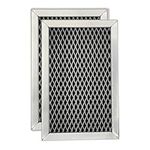 Replacement for GE JX81J, WB02X11124, WB06X10823, Microwave Recirculating Charcoal Filter (2-Pack)