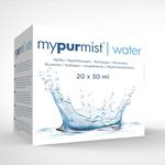 Mypurmist Ultrapure Distilled Water for All Mypurmist Steam Inhaler, Vaporizer, and Humidifiers, 20 Refills, Up to 100 Sessions