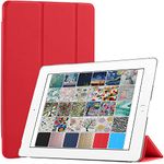 DuraSafe Cases for iPad Air 1 Generation 9.7 Case A1474 MD785LL/A MD788LL/A MD788CH/A A1475 MD786LL/A MD789LL/A MD787LL/A MD898LL/A ME906LL/A A1476 ME993LL/A ME999LL/A MF020LL/A MF021LL/A - Scarlet