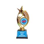 Family Shoping Valentine Day Gifts, for Couple Worlds Best Soulmate Trophy Medal Award for Lover