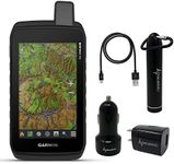 Garmin Montana 700 Rugged GPS Touchscreen Navigator with Included Wearable4U Ultimate Power Pack Bundle