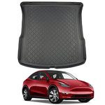 Nomad Boot Liner Compatible with Tesla Model Y 2021+ Premium Tailored Fit Car Floor Mat Protector Guard Tray Black Custom Fitted Accessory - Dog Friendly & Waterproof with Raised Edges