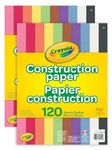 Crayola 2pk Bundle of 120ct Construction Paper