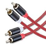 RCA Cable 3Ft,2Rca Male to 2-Rca Ma
