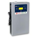 UTL Gamma Plus Li-on 1200 Pure Sine Wave MPPT Solar Inverter for Home Office & Shops | Integrated Lithium Battery | 2X Fast Charging | LCD Multi Color Display | Wall Mountable Design | 5 Yrs Warranty