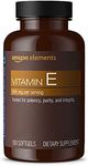 Amazon Elements Vitamin E, 400 IU, 