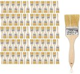 Chip Paint Brushes for Painting, Art and Crafts Supplies (2 x 7.5 in, 100 Pack)