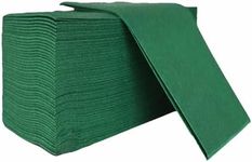 JEBBLAS Cloth-Like Paper Napkins, Disposable Guest Towels, Linen Feel Hand Towels, Soft, Absorbent Paper Hand Towel for Kitchen, Parties, Bathroom, Restaurant, Events, 20 * 40cm 50 Pcs, Green