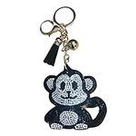 Bling Monkey Keychain Accessories f