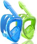 QingSong Kids Snorkel Mask Full Fac