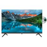 EMtronics 32 inch HD LED TV with Built-in DVD Player, Freeview, HDMI, USB Media Player, COAXIAL, AUX, PVR Recording - Black
