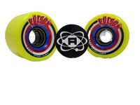 Atom Poison Wheels for Skating, Pack of 8, Sea Green, 65mm*44mm, 78A, Unisex-Adults