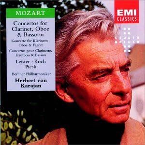 Mozart: Concertos for Clarinet, Oboe & Bassoon, K. 191,314,622
