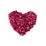 100 Grams Dried Rose Flower Petals Natural Real Red Rose Petal for Wedding Confetti Valentines Day Party Decoration Bath Foot SPA Sachets Crafting