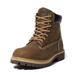 Timberland PRO Women's Direct Attach 6 Inch Steel Safety Toe Insulated Waterproof Industrial Work Boot, Turkish Coffee-2024 New, 9 Wide