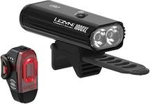 LEZYNE Connect Smart Bike Light Set, LED Programmable Lights, 87h Runtime, USB Rechargeable, 1000 Lumens, Mountain & Road Bike Lights