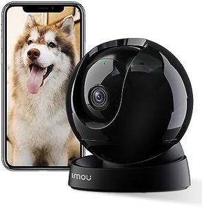 Imou 5MP Security Camera Indoor 360°, Pet Dog Camera Baby Monitor, AI Human Detection, Smart Tracking, Siren Spotlight, Night Vision, 2-Way Audio, Privacy Mode, Works with Alexa