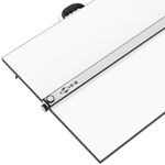 ALVIN Portable Drafting Board Size 20" x 26" Model PXB26, Easily Adjustable Drafting and Architecture Drawing Board with Ergonomic Carrying Handle - Portable Drafting Boards, 20 x 26 Inches