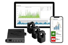 Eyedro Business 3-Phase Solar & Energy Monitor | View Your High Resolution Energy Data via My.Eyedro.com - No Fee| Energy Costs in Real Time| Net Metering| Reports & Alerts | E5B-EW-E3 (Ethernet/WiFi)