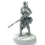 Starfinder Unpainted Miniatures: Android Xenoseeker – 32mm Unpainted and Unassembled by Archon Studio – Designed for Use with Starfinder TTRPG RPG