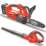 TOPEX 20V Cordless Chainsaw Leaf Bl