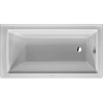 Duravit 700353000000090 Architec 60"x32" Bathtub with Integrated Panel & Flange, Right Drain