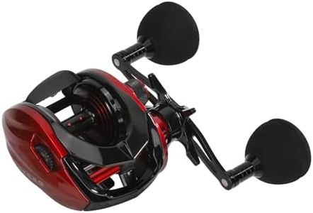 Baitcaster Reels,6.4:1 Gear Ratio with 33 Lb Max Drag, 8+1 Stainless Steel Bearing, Baitcasting Fishing Reels for Pike and bass for Fresh Water or Salt Water