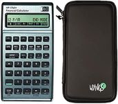 HP 17B II Plus/Hewlett Packard 17BII+ Financial Scientific Calculator + WYNGS Protective Case Black