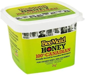 Bee Maid Creamed Honey - 2kg, 2 Kilograms/4.4 Pounds