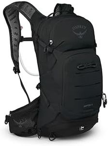 Osprey Raptor 14L Men's Mountain Biking Backpack with Hydraulics Reservoir, Black, Black, One Size, Mountain Biking Backpack with Hydraulics Reservoir