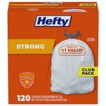 Hefty Strong Tall Kitchen Trash Bags - 13 Gallon, 120 Count