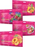 M. ROSENFELD Hookah Shisha Flavors Set - 4 x 100g Shisha Hookah Flavors for 30 Hookah Bowls (Hookah Bundle contains 4 Flavors: Barryland - Something Sweet - Peach Paradise - Sex on the beach) Pack of 4