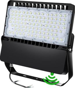 LEDMO LED Stadium Flood Lights Outdoor 1500W Equivalent with Dusk to Dwan Photocell Lighting Up 3099ft² LED Arena Lights 270°Wide Beam Angle 5000K Commercial Light for Sports Count |Garage|Yard