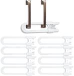Vmaisi 8 Pack Baby Sliding Cabinet