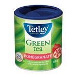 Tetley Pomegranate Green Tea - 24 Tea Bags, 48 Grams, Contains Caffeine