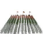 RAINBOW TOYFROG Army Men Action Figure Set - 300 pcs Toy Soldiers Military Playset - Classic Army Men Action Figures for Kids - Durable Army Toys for Imaginative Play ww2 Action Figures