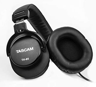 Tascam TH-05 Monitoring Headphones, Black (TH05)