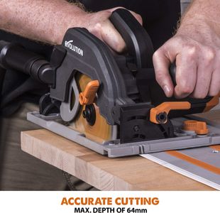Evolution 185mm Circular Saw – R185CCSX Power Tool