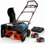 SENIX 2X2 40V Max Cordless Snow Blo