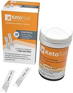 KetoTrak Blood Ketone Test Strips -50 Ketone Strips