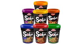 Customised CNMART Japanese Style Noodle Cup Set Personalised from Soba Classic Wok Style Pot Noodle (Pack of 20), Choose From Wide Range Tastes