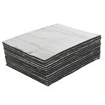 AggSound 394mil 18sqft Thickened Car Sound Deadener Hood Firewall Heat Shield Insulation Pad Automotive Sound Deadening Mat Aluminum