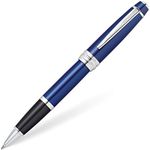 Cross Bailey Selectip Rollerball Pen, Blue Lacquer with Polished Chrome Appointment