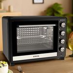Borosil Pro Plus 60L OTG | Made in India | Convection Oven Toaster Griller | 12 Stage Heating | Motorized Rotisserie | Double Glass Door | Adjustable Temperature & Timer | 2 Year Warranty