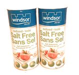 WINDSOR NOSALT Salt Free IODIZED Salt Substitute - 2 X 311g